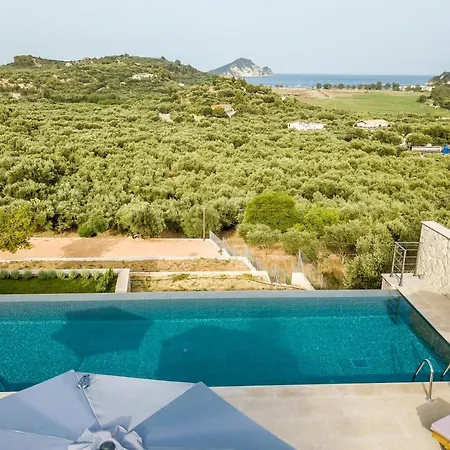 Amazing View Villa In A Peaceful Spot In Zakynthos *