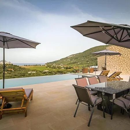 Amazing View Villa In A Peaceful Spot In Zakynthos * Keri